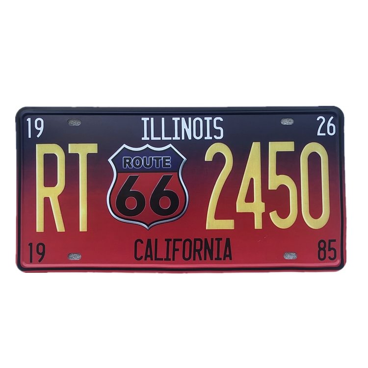 Home Decoration - Car Plate License Tin Signs/Wooden Signs - 15x30cm