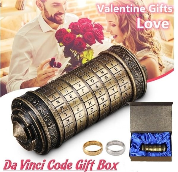 Da Vinci Code Mini Cryptex Valentine's Day Creative Romantic Gifts