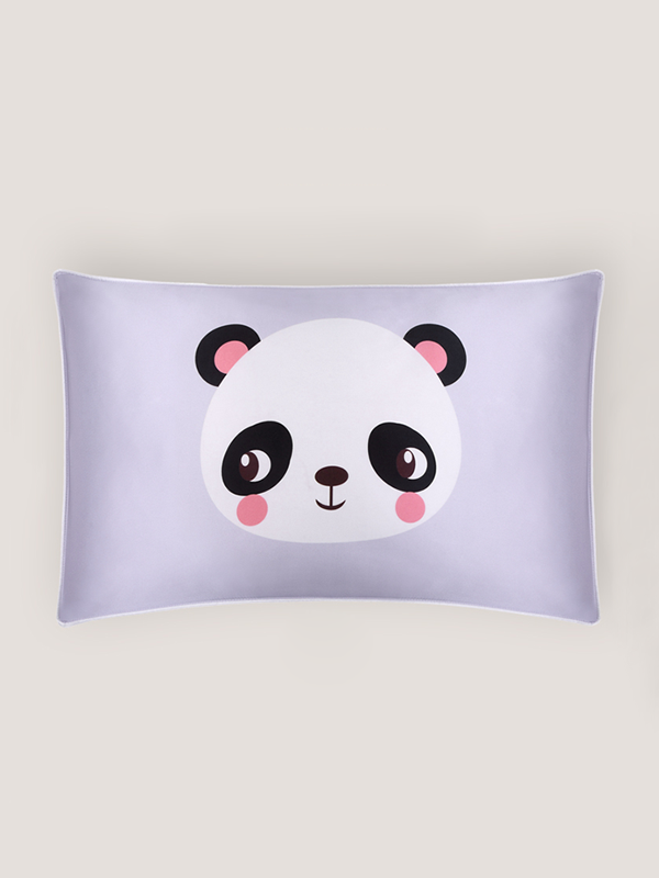 Baby Panda Double Side Silk Pillowcase For Kids