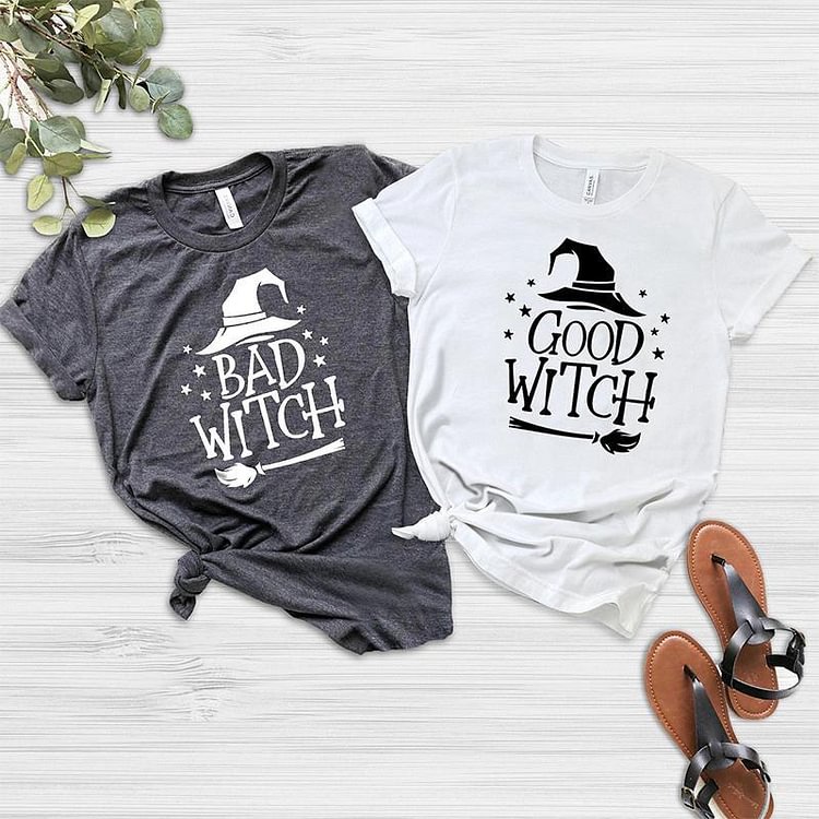 Good Witch Bad Witch T-shirt-Mayoulove