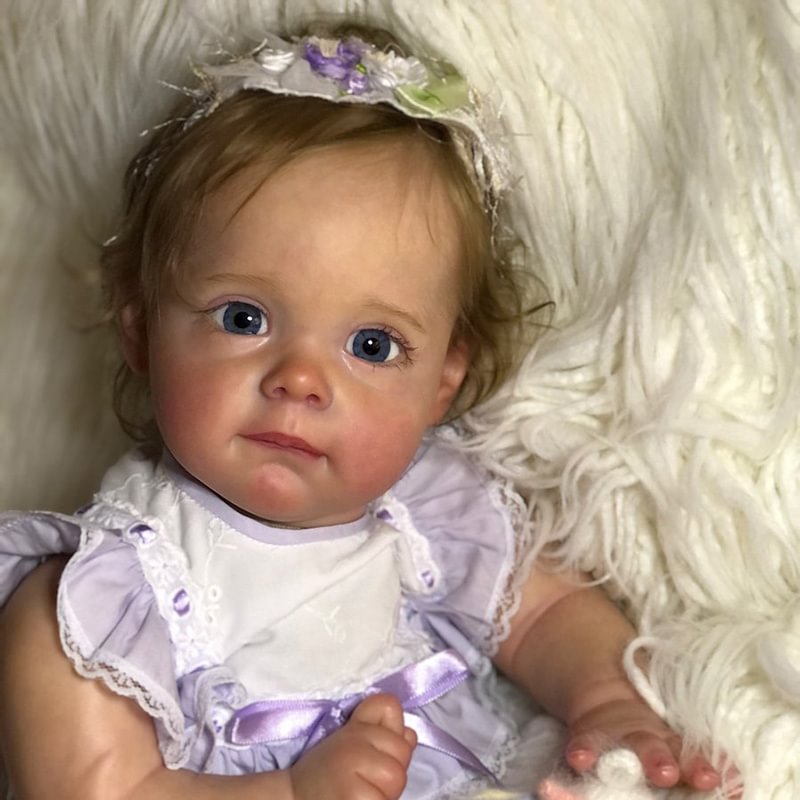 [Dolls with "Heartbeat" and Sound]15'' Harley Realistic Reborn Baby Girl
