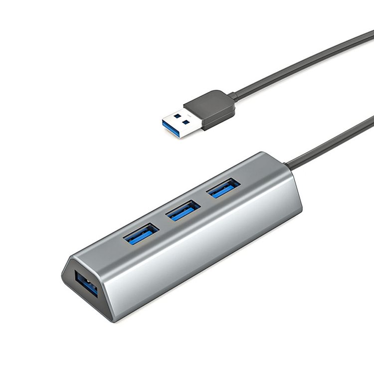 USB 3.0 HUB 4 Port Power Supply Adapter for PC Laptop Computer USB Splitter