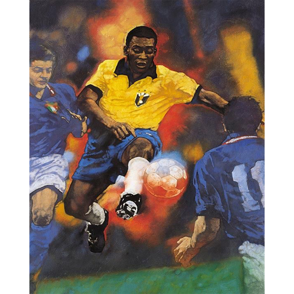 DIY Painting By Numbers Kit - Heat Football (40*50cm)