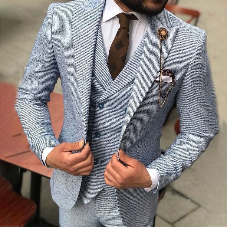 Fashion Casual Business Jacket Men's Suit