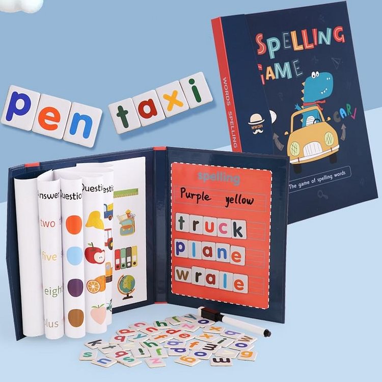 Spelling Words Games Book-Mayoulove