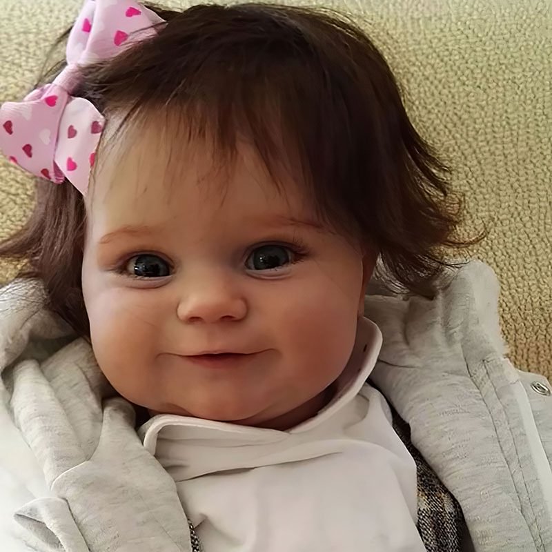 20'' Reborn Doll Shop 18 Tinsley Reborn Baby Doll -Realistic and Lifelike with “Heartbeat” and Sound