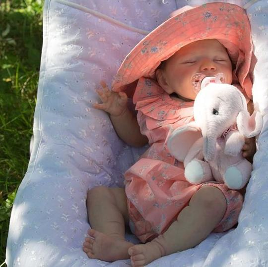 Truly Real Lifelike & Realistic Weighted Newborn Reborn Silicone Baby Girl by Creativegiftss®12'' Veronica -Creativegiftss® - [product_tag]