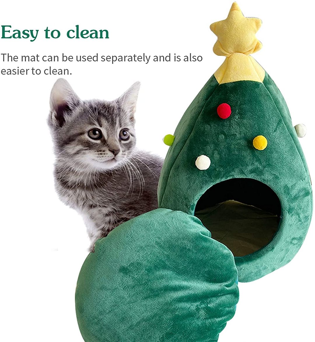 Christmas Tree Cat House Photos All