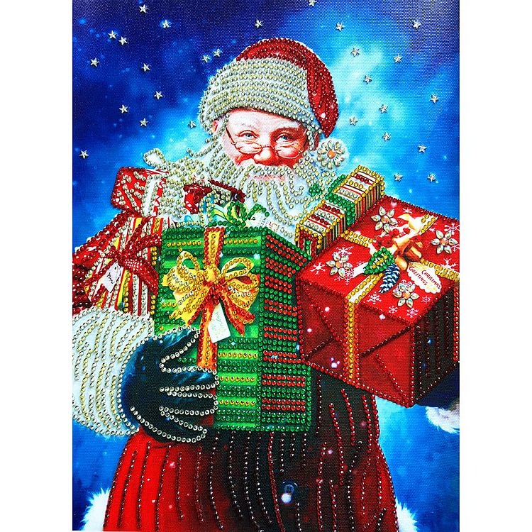 Santa Claus - Special Shaped Diamond Painting - 40*30CM