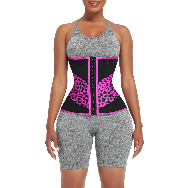 Wholesale Pink Neoprene Waist Trainer Tummy Control Waist Body Shaper