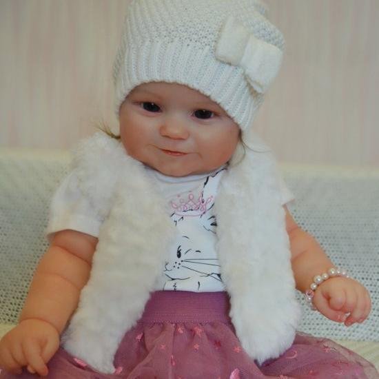 20'' Realistic  Stephanie  Reborn Baby Doll -Realistic and