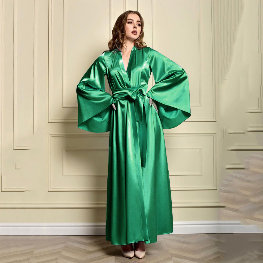 Luxury Long Silk Robe For Women In Multiple Colors Real Silk Life