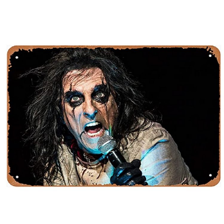 Music Alice Cooper - Vintage Tin Signs
