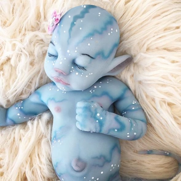 12'' Realistic Arwen Silicone Reborn Handmade Fantasy Baby