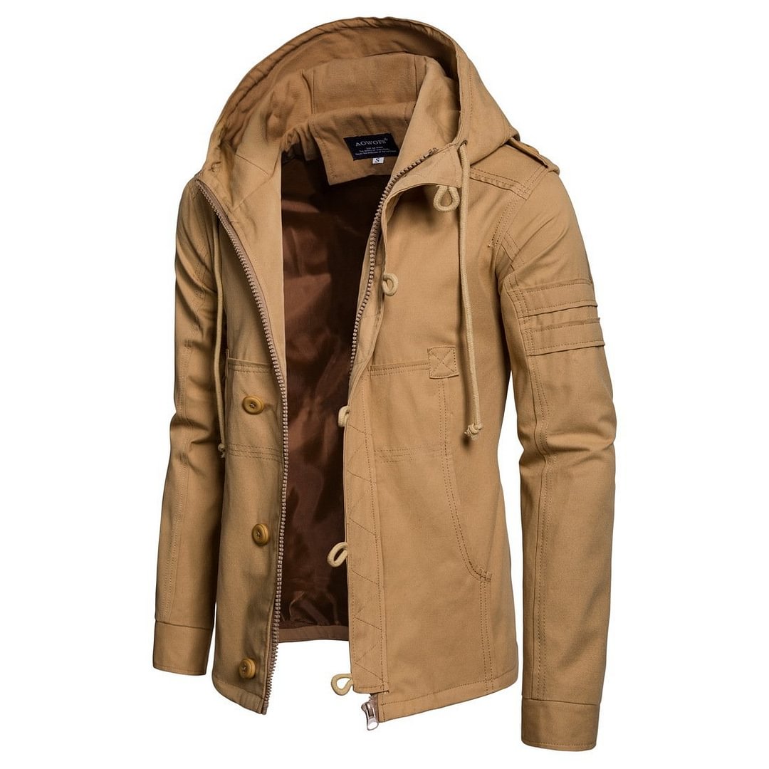 Mens outdoor hooded coat jacket / [viawink] /