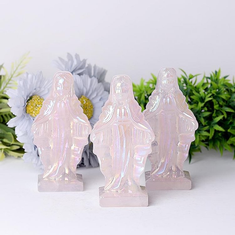 4.8" Aura Angel Sculpture Crystal Carvings Model Bulk Crystal wholesale suppliers