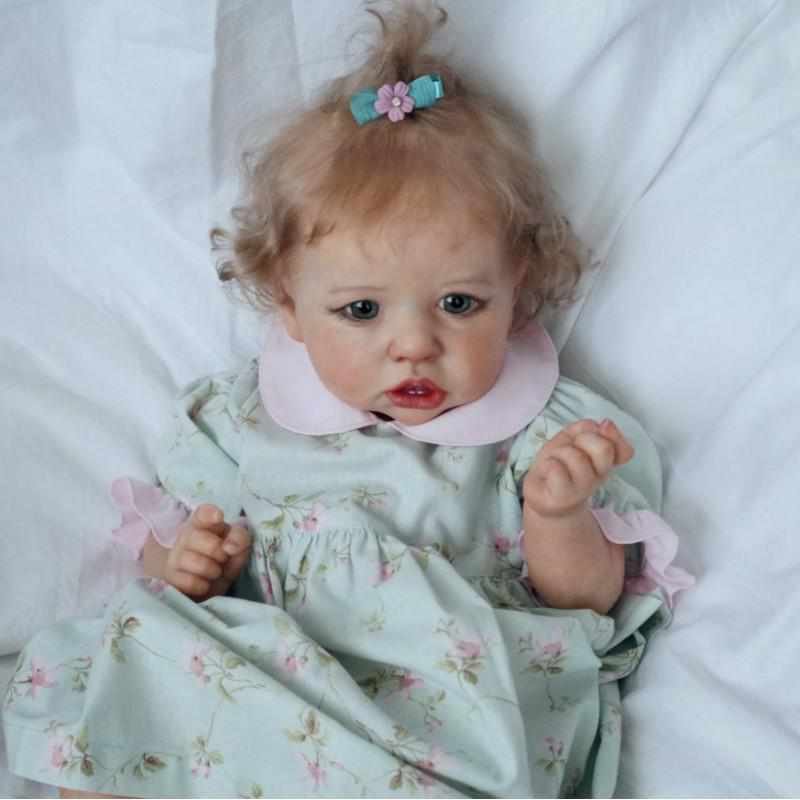 Lifelike Doll Babies Reborn Toddler Baby 20'' Presley Reborn Doll Girl, Birthday Present 2022 -JIZHI® - [product_tag]