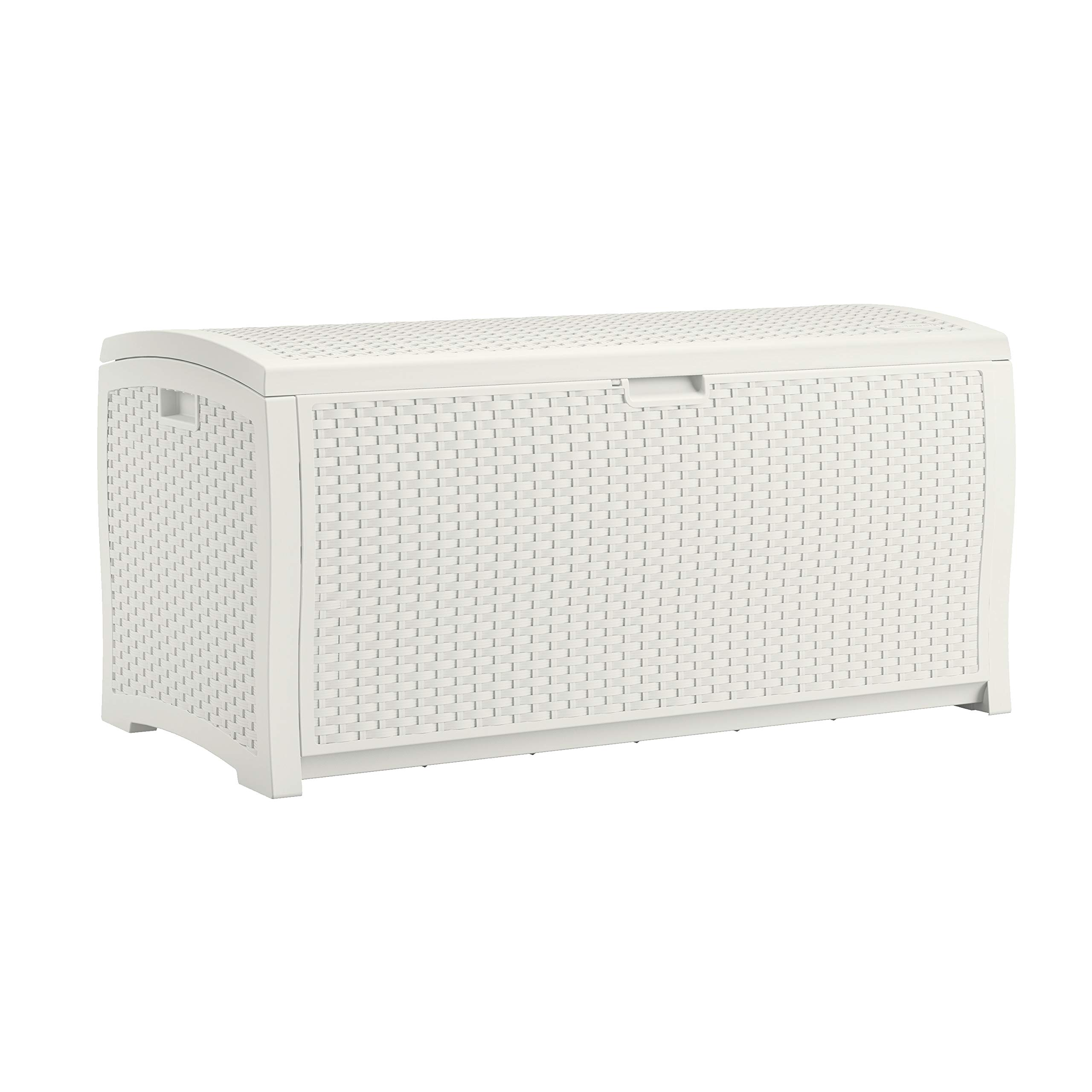 A White Outdoor Storage Box Is a Versatile Addition to Your Deck, Patio, Or Backyard