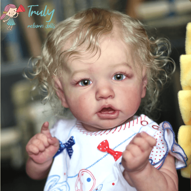 Reborn Newborn Baby Dolls 12 inch Clever Katie Realistic Lovely Baby Doll Girl 2022 -Creativegiftss® - [product_tag]