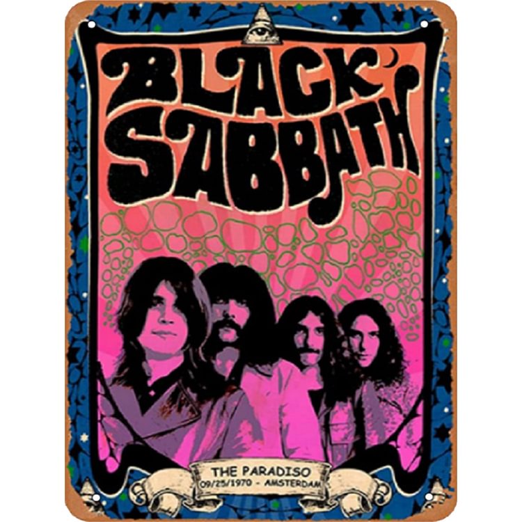 Music Black Sabbath - Vintage Tin Signs