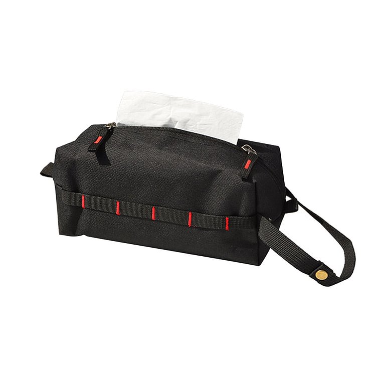 Outdoor Paper Napkin Holder Storage Case Waterproof Oxford Cloth Tissue Bag