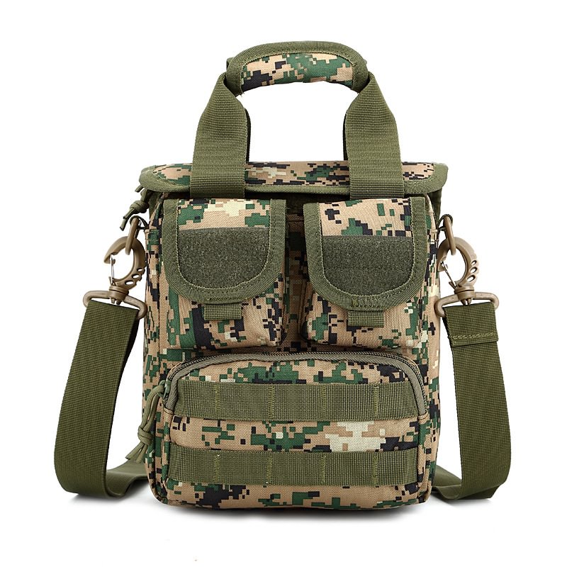 Outdoor sports camouflage handbag shoulder diagonal bag / [viawink] /