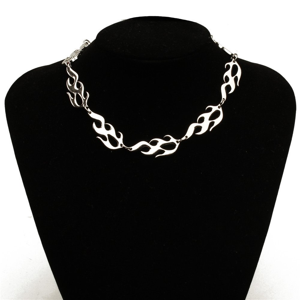 Fashion Flame Necklace