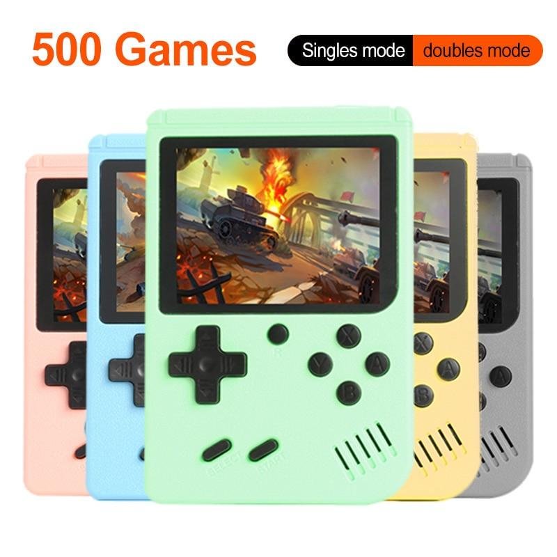 GamerBoy 500 Retro Games Portable Mini Gaming Console/Handheld Game Player、shopify、sdecorshop