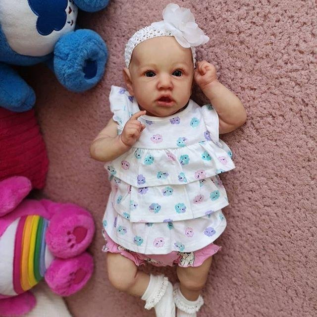 12'' Real Life Reborn Baby Doll Girl Greta That Look Real for Adoption by Creativegiftss® 2022 -Creativegiftss® - [product_tag]