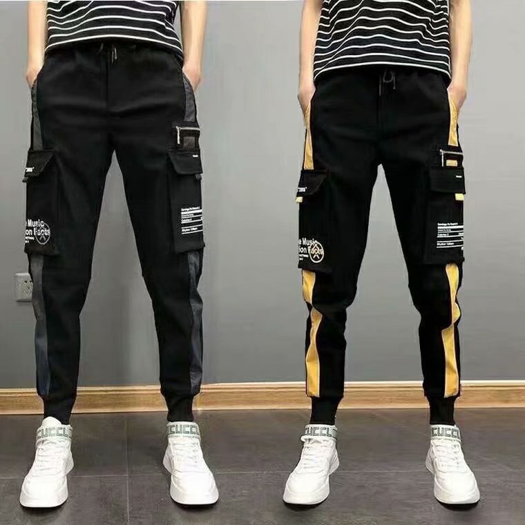 Techwear Strapped Patchwork Jogger