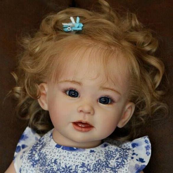 [Heartbeat & Sound]20'' Lifelike Beautie Mariah Reborn Bonnie Baby Toddlers Doll Girl for Kids Age 3+ 2022 -Creativegiftss® - [product_tag]