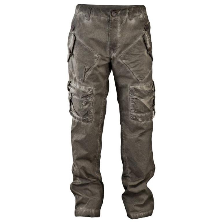Mens Outdoor Big Pocket Distressed Trousers / [viawink] /