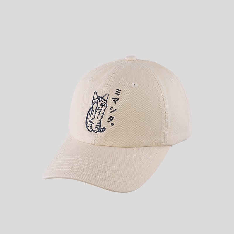 Embroidered Casual Hip Hop Cap / Techwear Club / Techwear