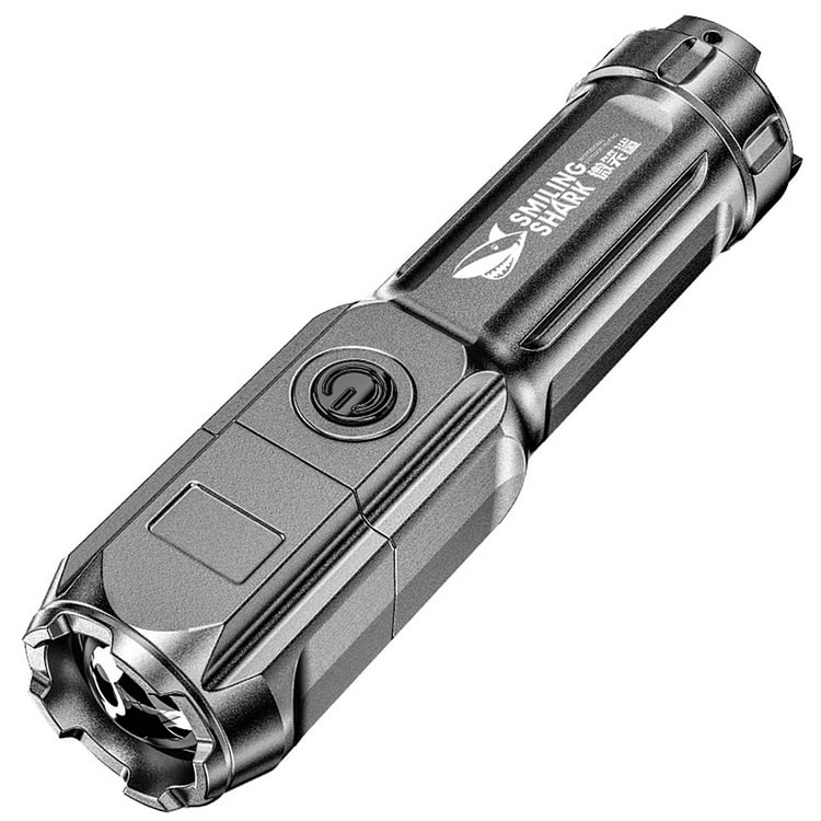XPE LED Flashlight 3 Lighting Mode USB Charging Portable Camp Hiking Torch