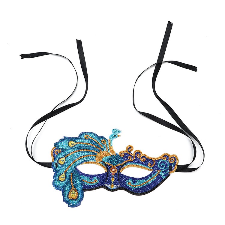 Peacock Eye Masquerade - DIY Fashion Accessories