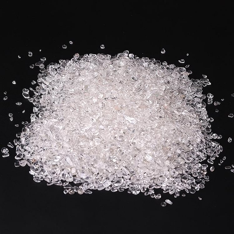 0.1kg High Quality Natural Clear Quartz Chips Crystal Chips for Decoration Crystal wholesale suppliers