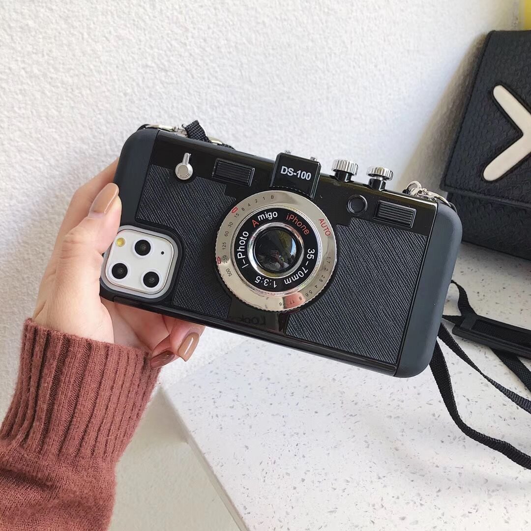 Vintage Camera Shaped Phone Case / Techwear Club / Techwear