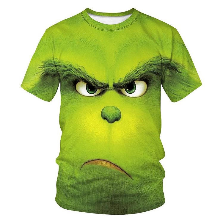 Mayoulove The Grinch 3D t-shirt for men and women-Mayoulove