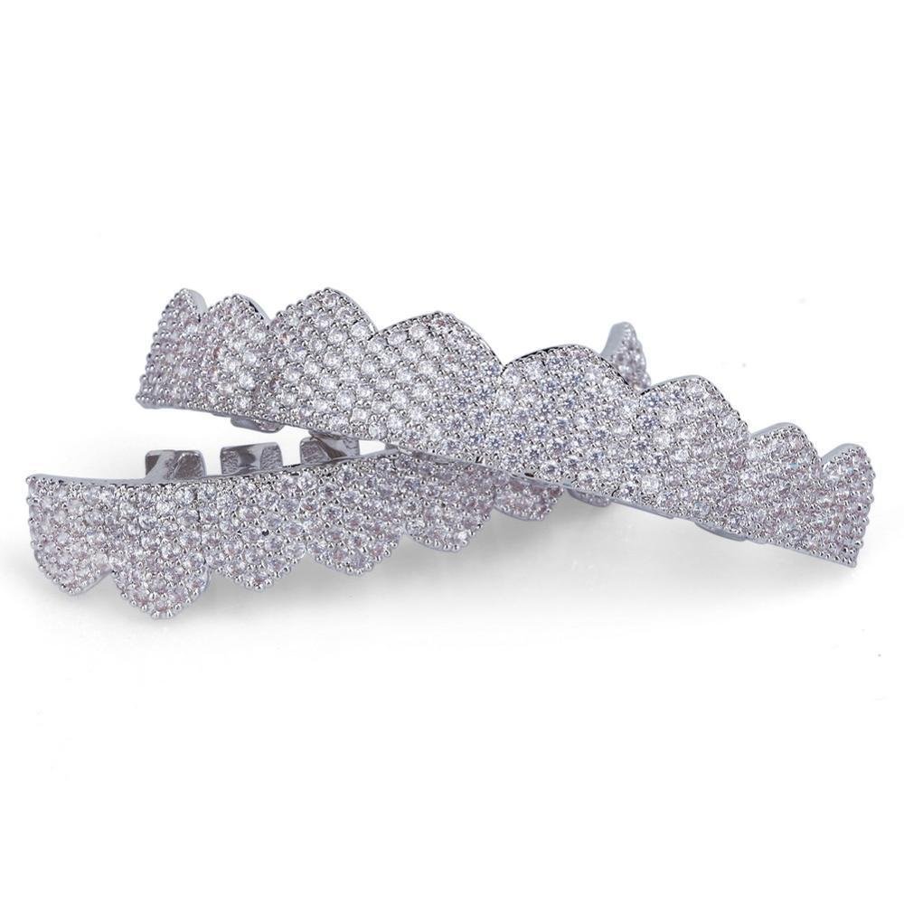 Iced Out Hip Hop Grillz Micro Pave  CZ-VESSFUL