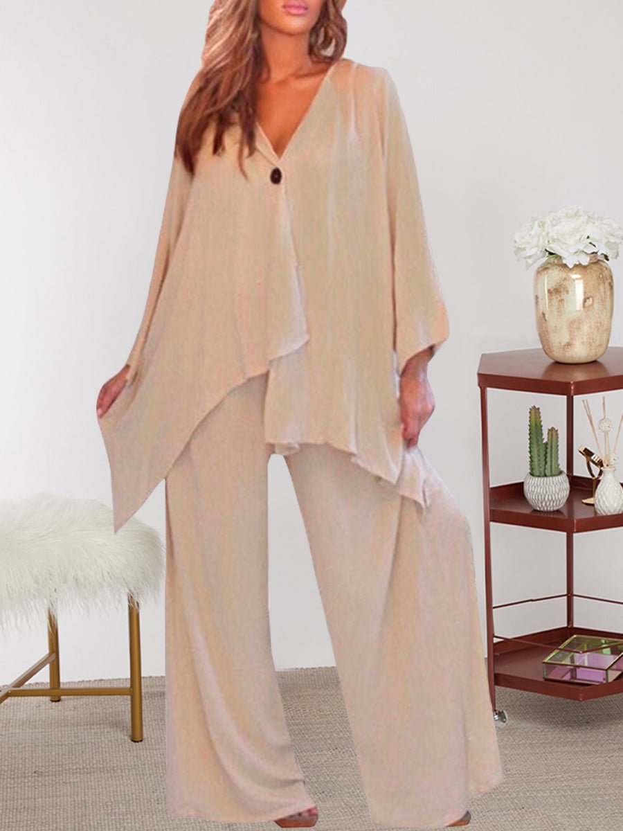 Casual Home Daily Loose Women Two Piece Set