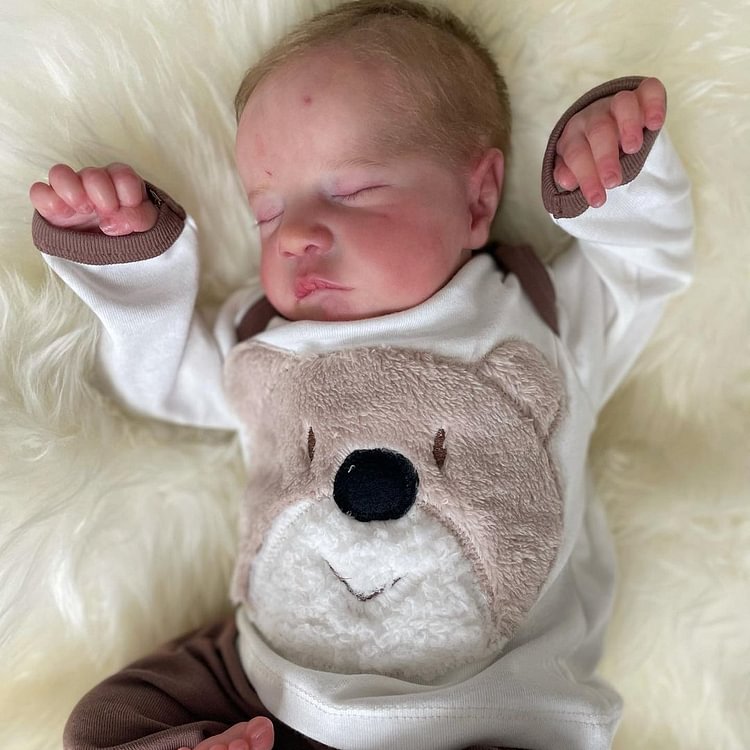  20'' Full Body Vinyl Reborn Baby Boy Doll Named Aven - Reborndollsshop.com®-Reborndollsshop®