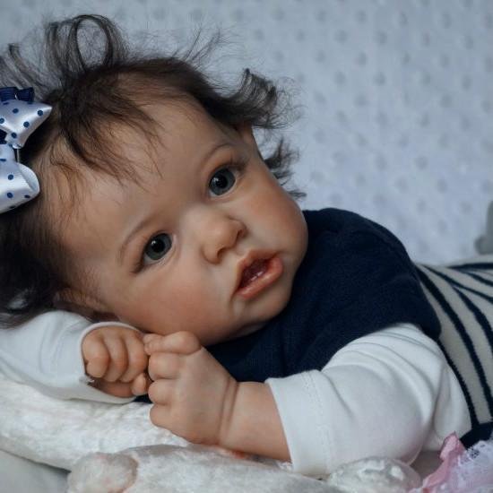 Real Life Babies 20'' Reborn Silicone Baby Doll Girl Valerie, Birthday Present 2022 -JIZHI® - [product_tag]