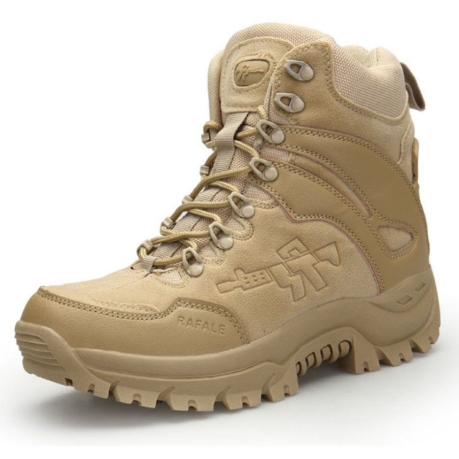 Mens outdoor hiking combat boots / [viawink] /