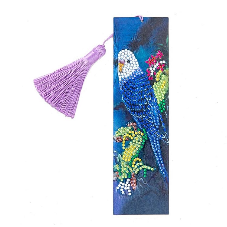 Parrot - 5D DIY Craft Bookmark