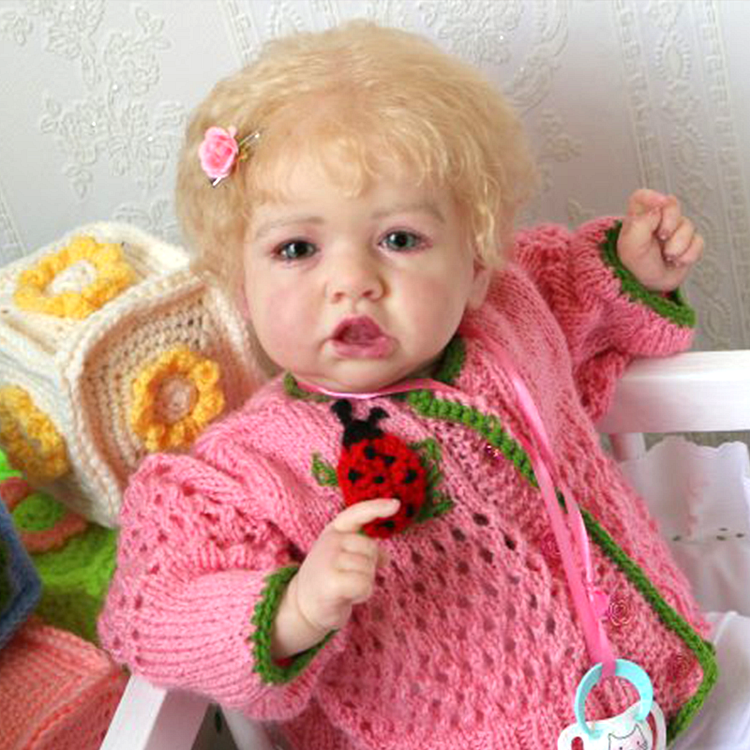  20'' Kids Reborn Lover Clever Genesis Baby Doll Girl Toy - Reborndollsshop.com-Reborndollsshop®