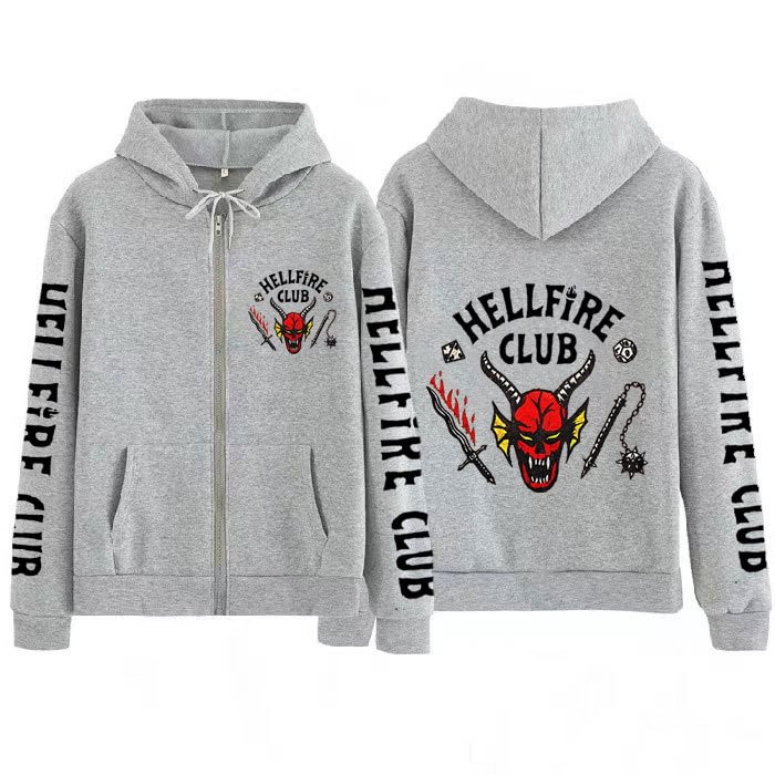 Hellfire Club Hoodies Sweatshirt Stranger Things