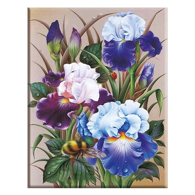 Bunch Flowers - 14CT Counted Cross Stitch - 46*56CM