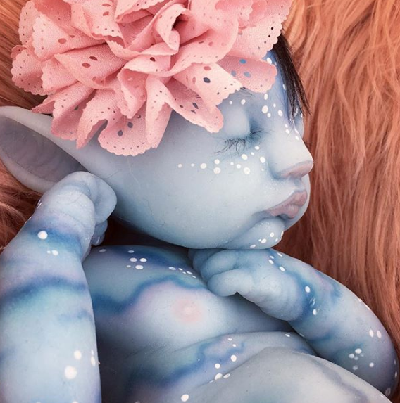 Real Life Avatar Reborn Doll Shop 20'' Glorfindel Reborn Handmade Fantasy Toddler Baby Girl 2022 -Creativegiftss® - [product_tag]