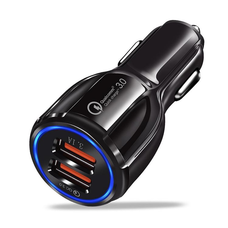 Quick Charge QC 3.0 USB Car Charger 3.1A Fast Charging Charger Adapter