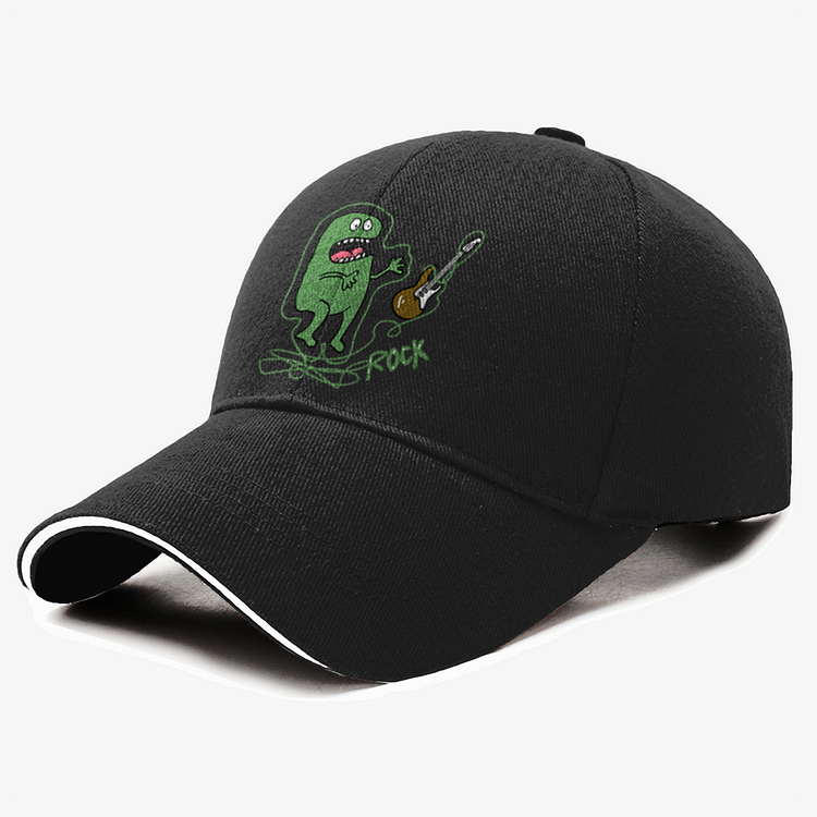 Little Monsters Playing Rock And Roll, Rock and roll Baseball Cap
